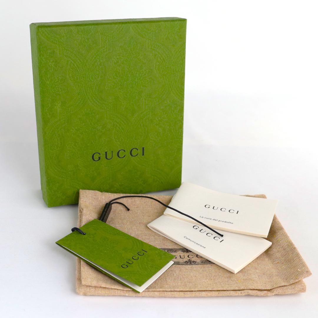 未使用級‼️ GUCCI GG ハートシェイプ マーモント レザー ケース