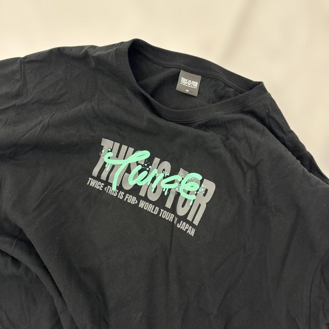 R*)様 TWICE ミナ MINA BIG Tシャツ Mサイズ 公式 グッズ