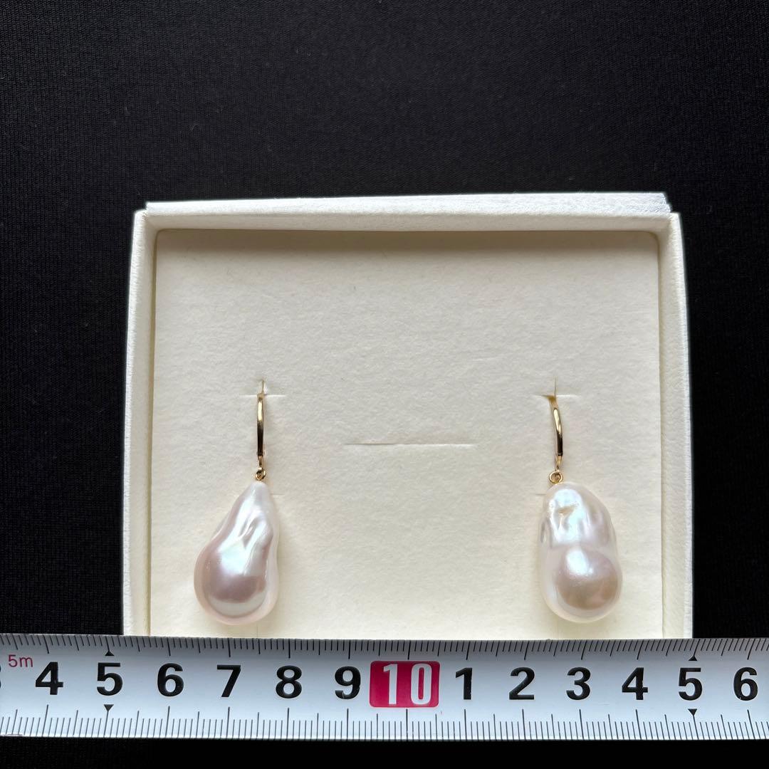 〈即日発送可〉〈美品〉ripsalis Sランク バロックパール ピアス