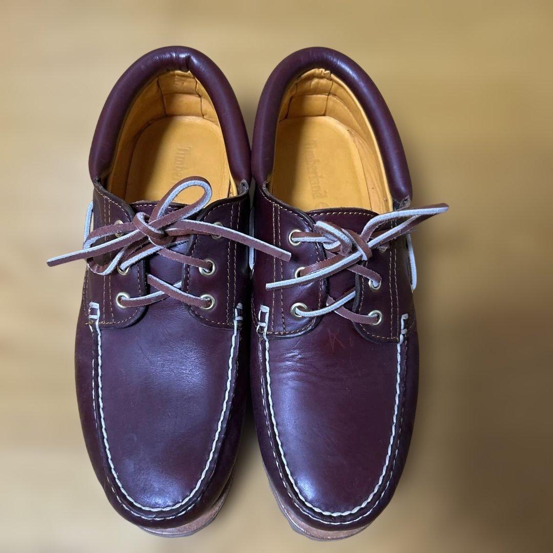 Timberland 3EYE CLASSIC LUG バーガンディ　27