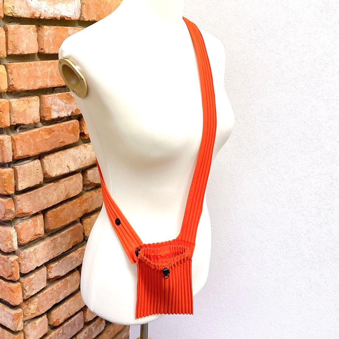 5348 美品　HOMME PLISSE イッセイミヤケ ミニショルダーポーチ