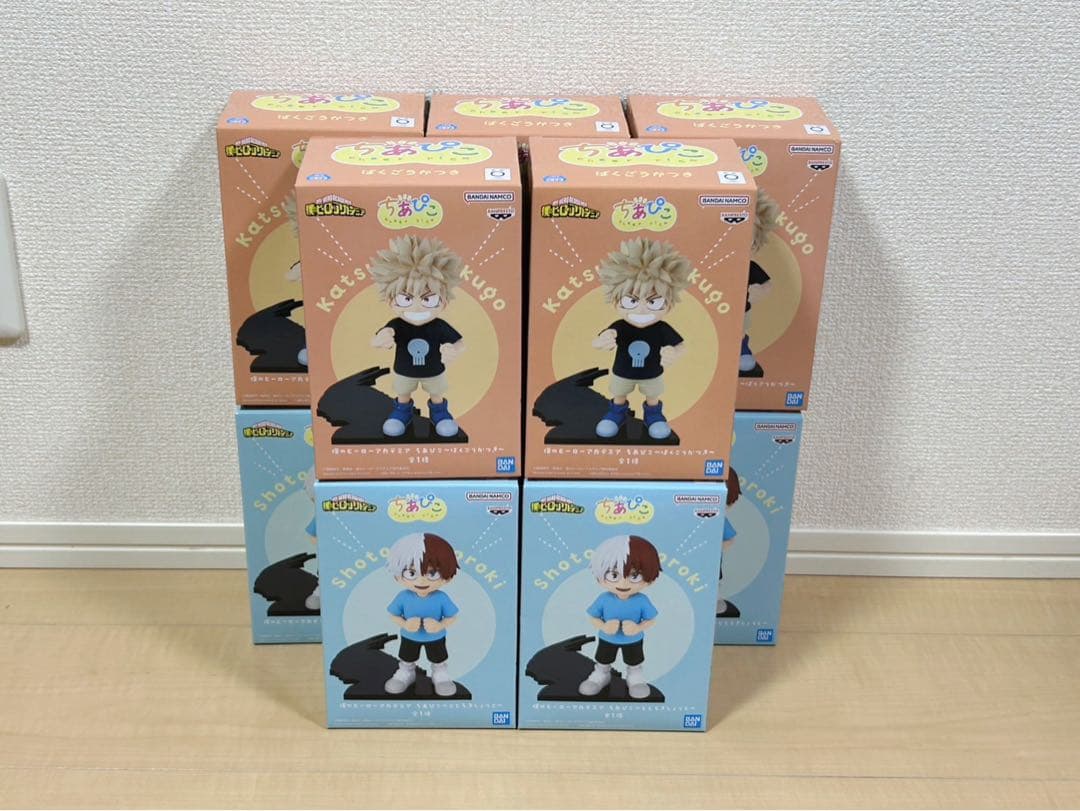 ヒロアカ　ちあぴこ　とどろきしょうと　ばくごうかつき　フィギュア　10点