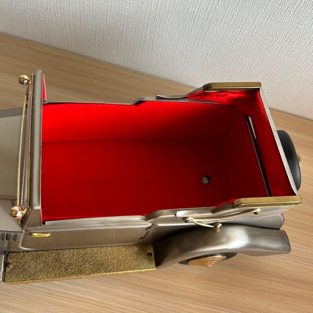 【未使用】ヴィンテージ　ロールスロイス　ウィスキー　デキャンタ　オルゴール　レア