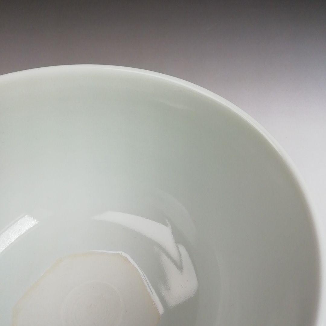 Ｓ９２２　茶碗　『染付馬絵』『平安　寺尾陶象 造』　共箱　抹茶碗　茶道具