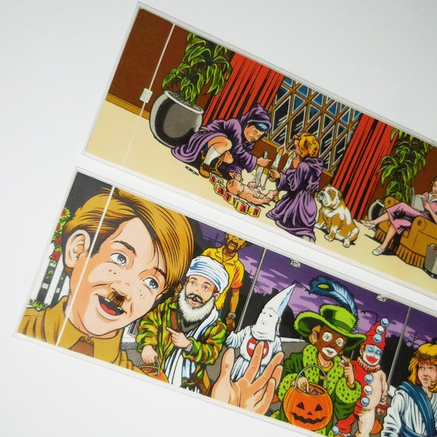 Supreme ショーン クリバー ボックスロゴ ステッカー 2枚 ハロウィン