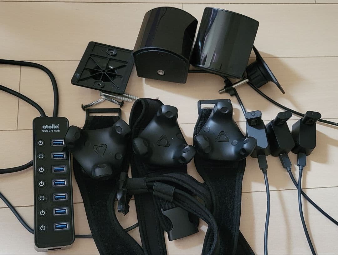 HTC VIVE トラッカー3.0＋ベースステーション2.0 フルトラセット
