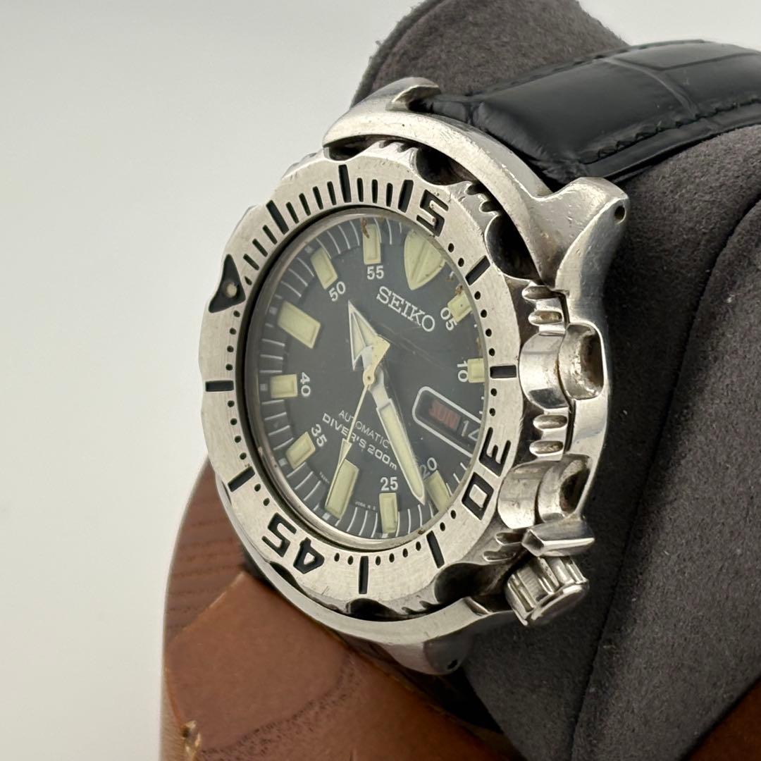 【超希少】セイコー　7S26-0350 自動巻　モンスター　新品ベルト