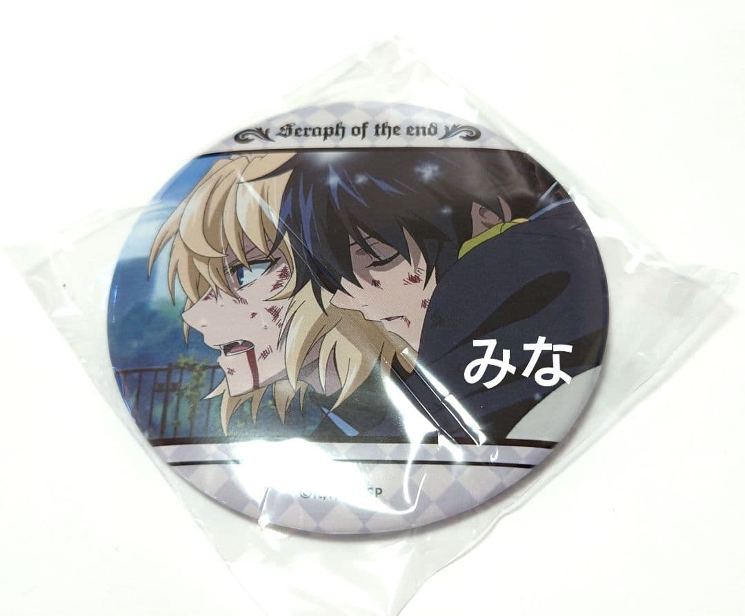 終わりのセラフ くじ引き堂 缶バッジ ミカエラ 優一郎