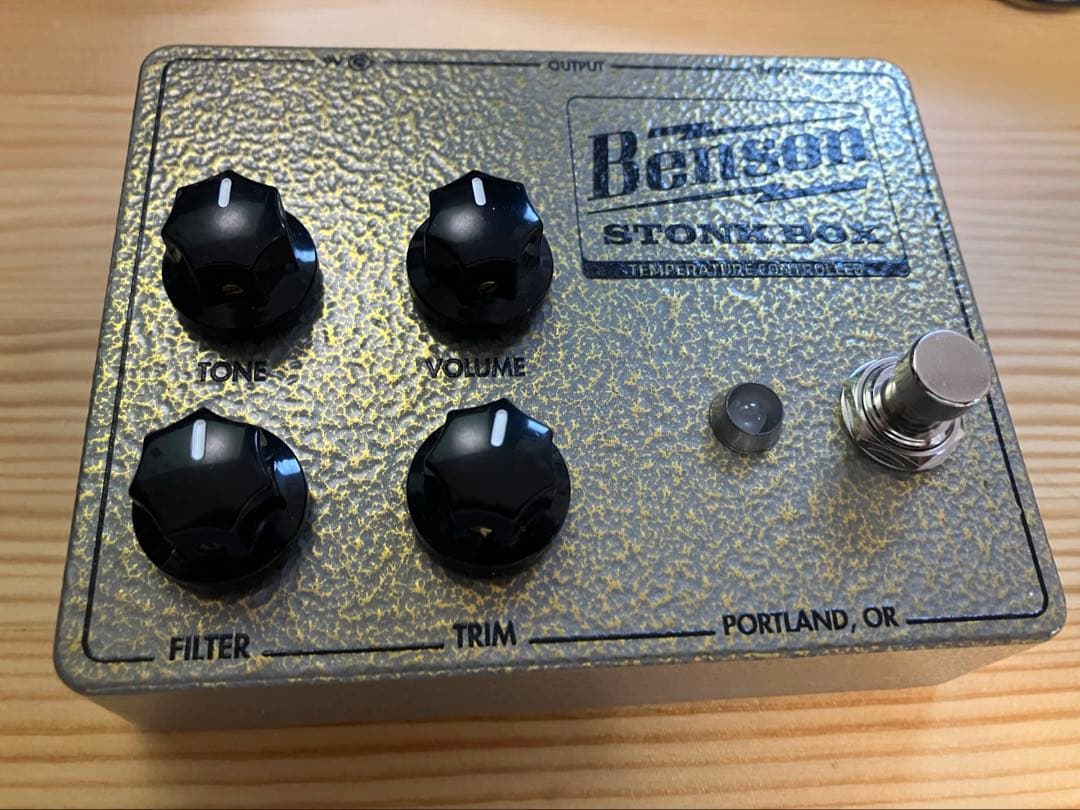 ギター benson amp stonk box fuzz