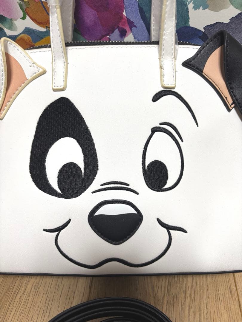 【新品未使用】希少 ラウンジフライ 101匹わんちゃん ショルダーバッグ