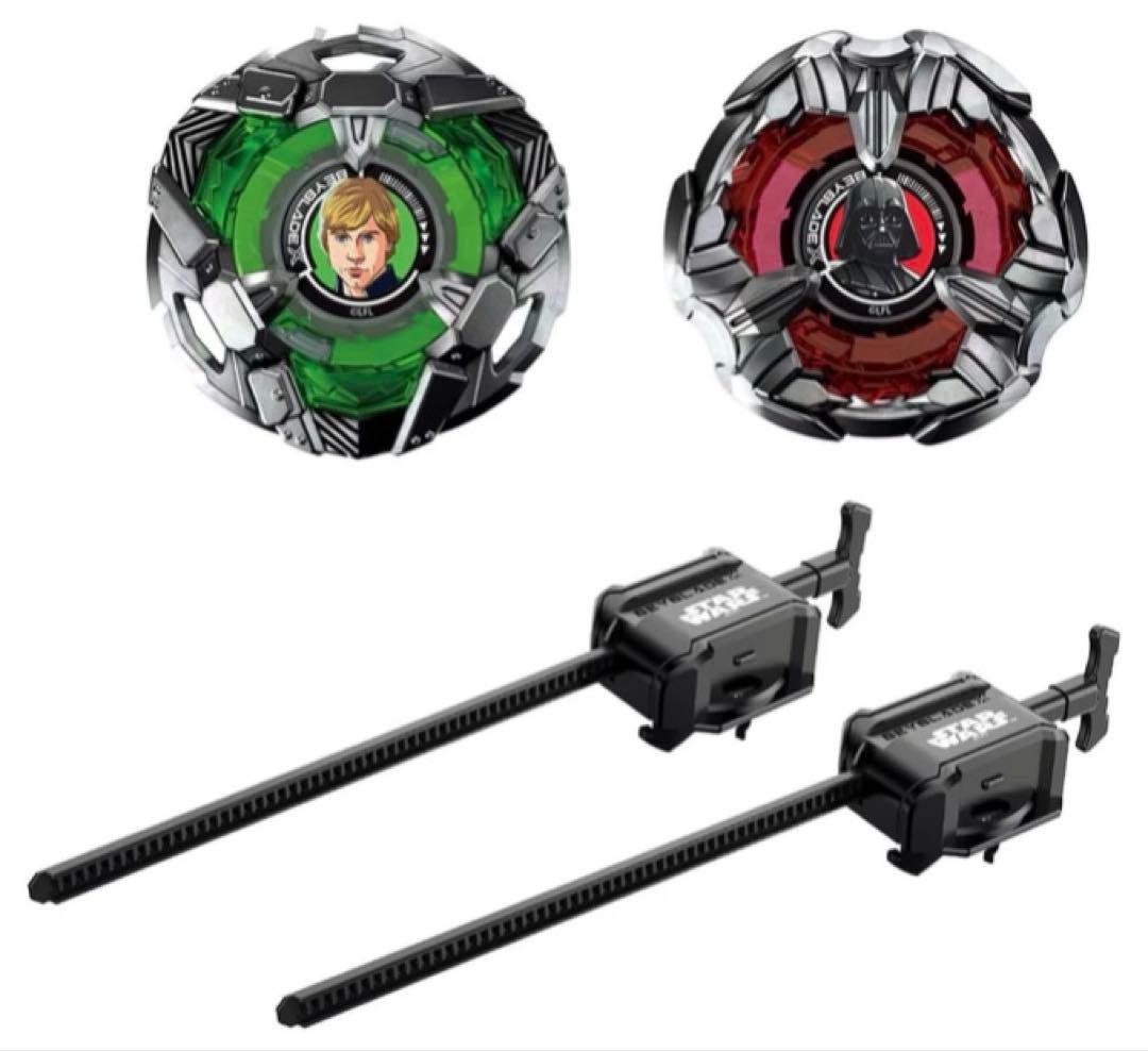 ベイブレードx スターウォーズコラボ　ダブルスターター　ディズニー　2点セット