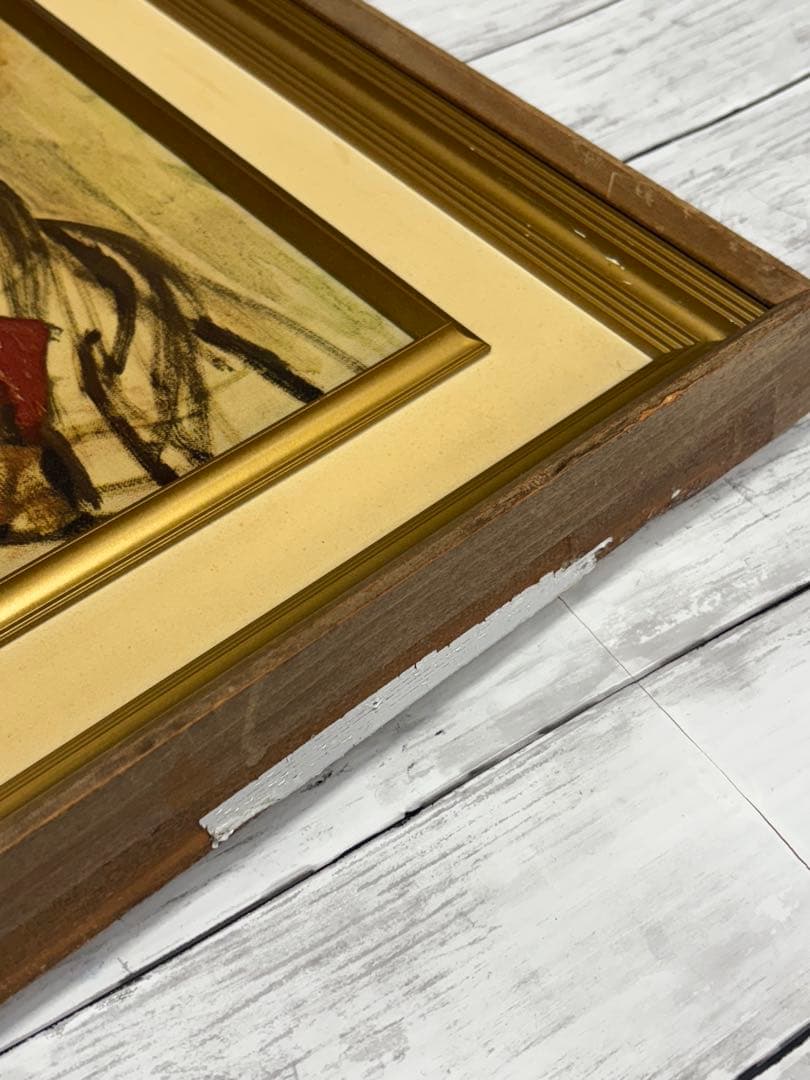 小磯良平　舞妓　F6 現代日本洋画壇　アンティークコレクション　自宅保管