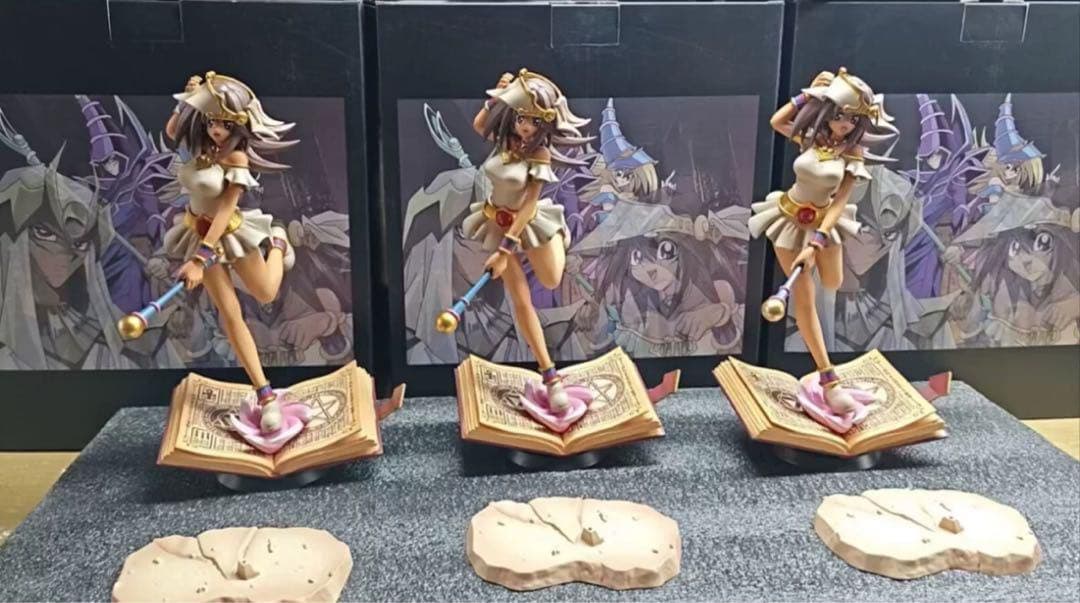 遊戯王　ブラック・マジシャン・ガール　フィギュア　ガレージキット