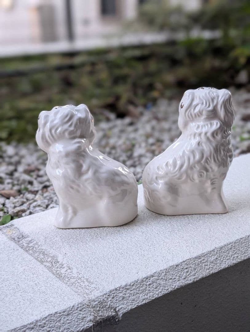 英国Beswickスタッフォードシャードッグセット