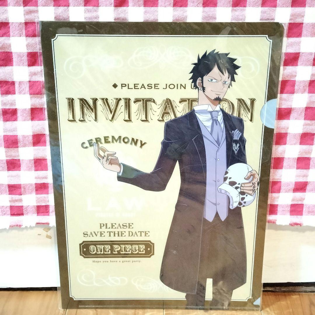 ONE PIECE ワンピース A4 クリアファイル ロー タキシード
