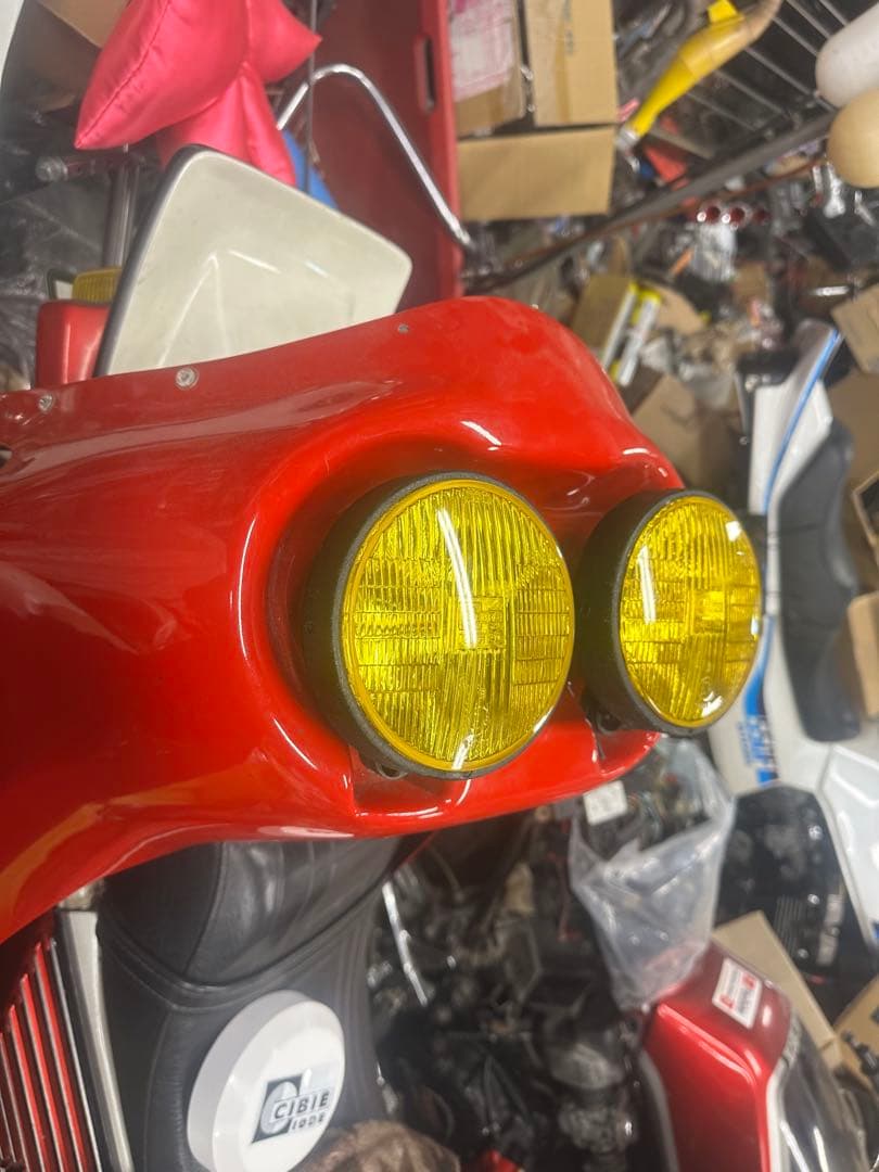 希少当時物CIBIEビサージュⅡフォグIODE40/カバーデュアルカウル