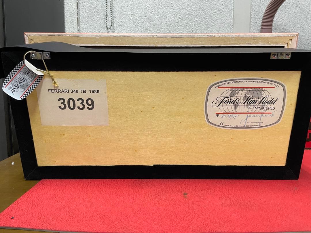 フェラーリ348 TB　ミニガレージセット