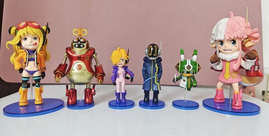 ワンピース A+ Dr.ベガパンク 8点 ガレージキット ガレキ スタチュー