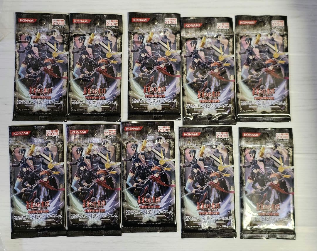 D.Gray-man　トレーディングカード　未開封パック・BOX 特典カード