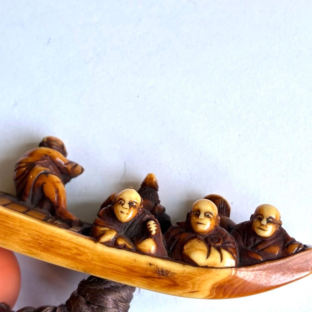 時代物　孔雀蒔絵印籠　梶川