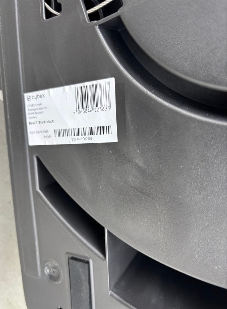 Cybex baseT ブラック チャイルドシート