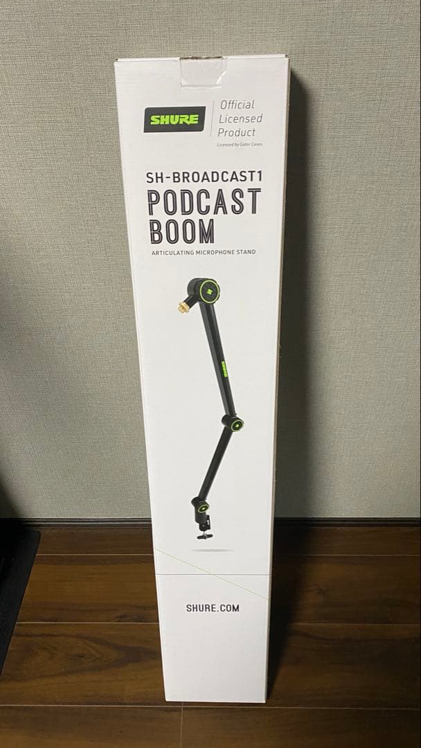 ⑪Shure by Gator マイクアームスタンド SH-BROADCAST1