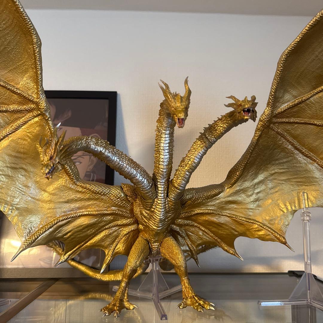 モンスターアーツ　キングギドラ　S.H MonsteArts