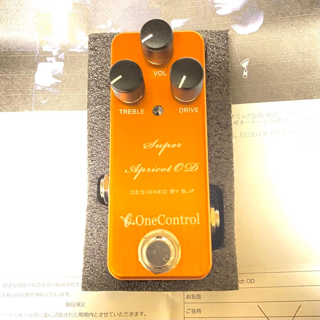 ギター ONECONTROL Super Apricot OverDrive