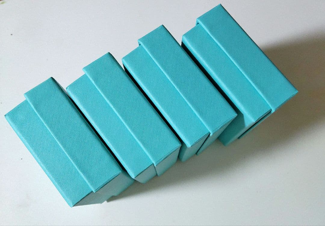 ♥新品未使用♥現行品 ティファニー空箱 Tiffanyギフトボックス 4個セット