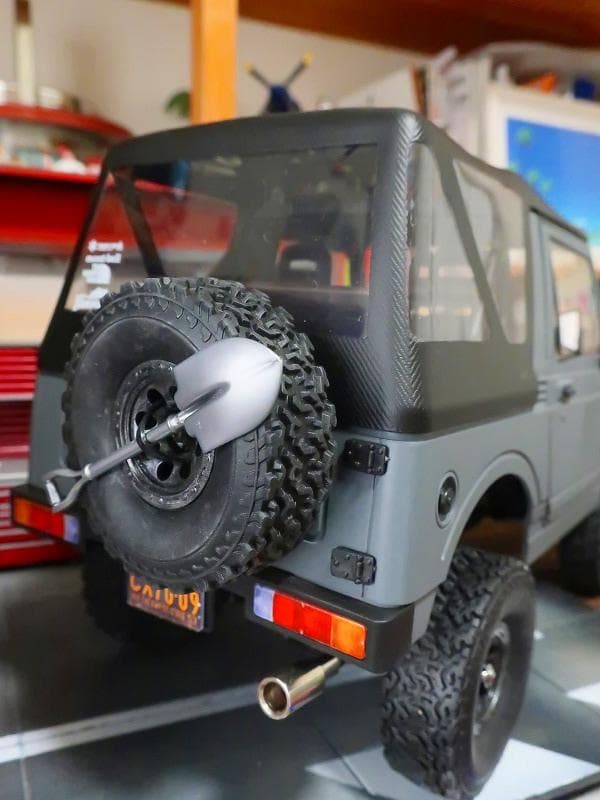 WPL 1/10 ジムニー C74-1 フルセット カスタム グレー クローラー