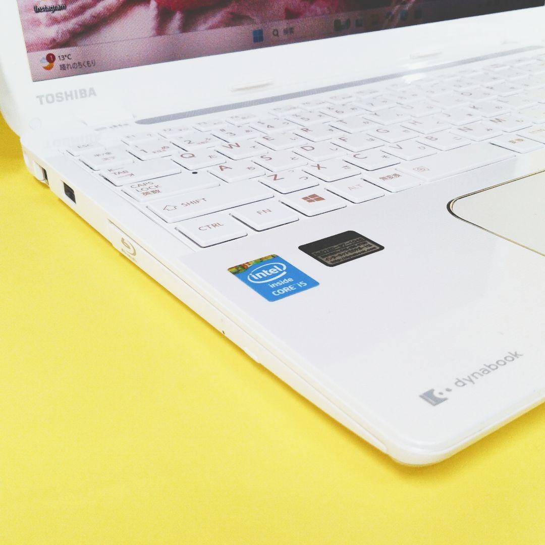 お買い得品♪SSDでサクサク事務作業✨i5ノートパソコン　オフィス　カメラ付き✨