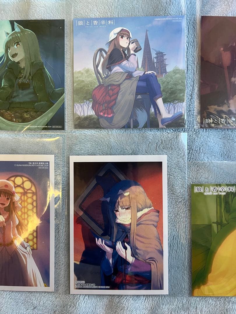 狼と香辛料の特典カード　6点コンプリート