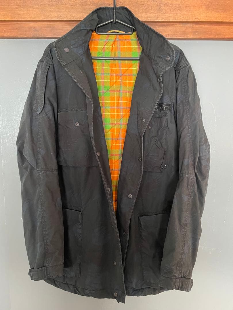 Maharishi マハリシ　ミリタリージャケット ブラック　迷彩　LA購入