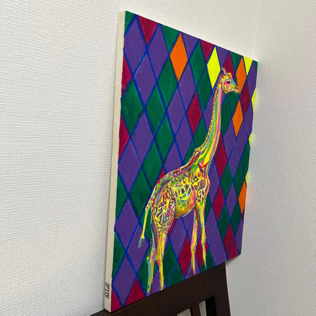 キリン　アクリル画　原画