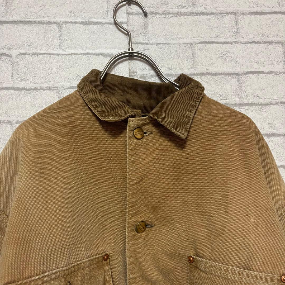 【n.】カーハート ミシガンチョアコート デカC ブラウン BRN M程度