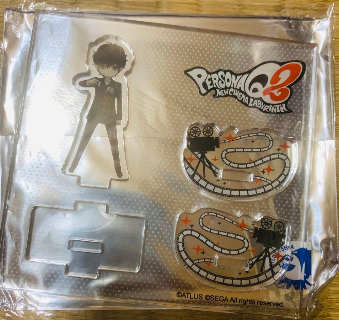 ペルソナQ2 5 ゆらゆらアクリルミニフィギュア スタンド　雨宮蓮