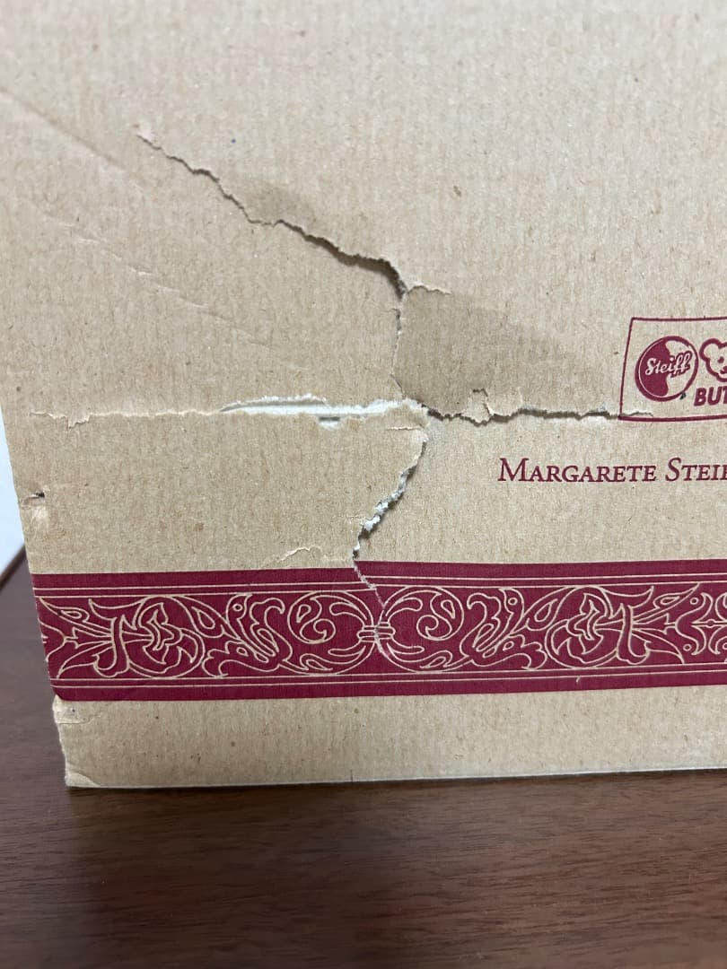 シュタイフ テディベア 1997年製 ブリューゲルベア ヴィンテージ 箱入り