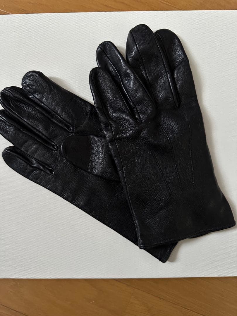 DENTS 7 1/2 ヘアシープレザーグローブ ノンライニング