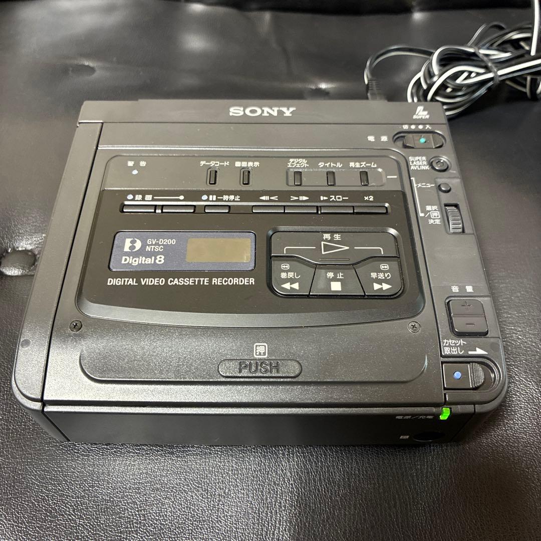 SONY GV-D200 デジタルビデオカセットレコーダー　希少　レトロ