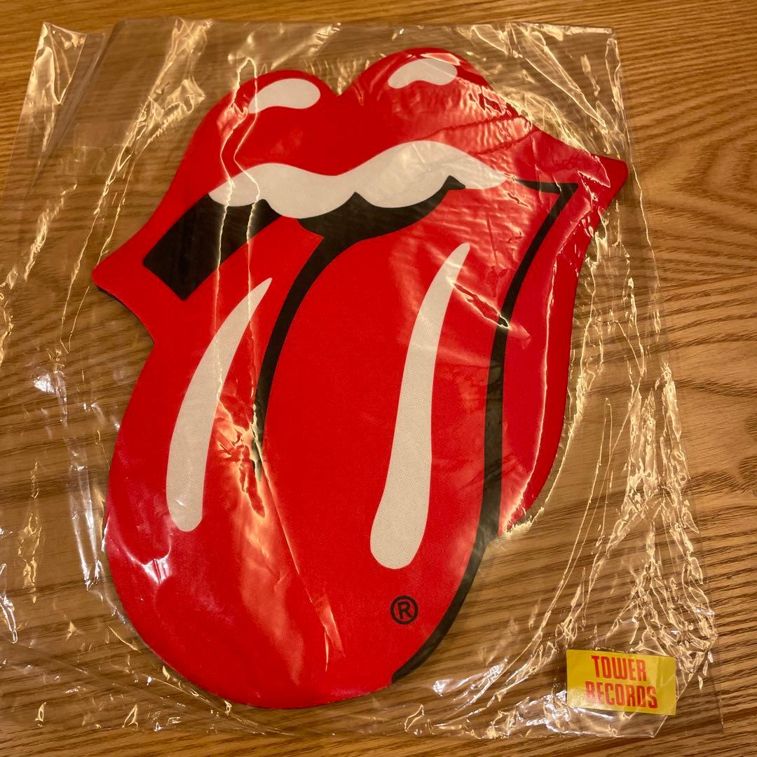 ローリング•ストーンズ　マウスパッド　レッド