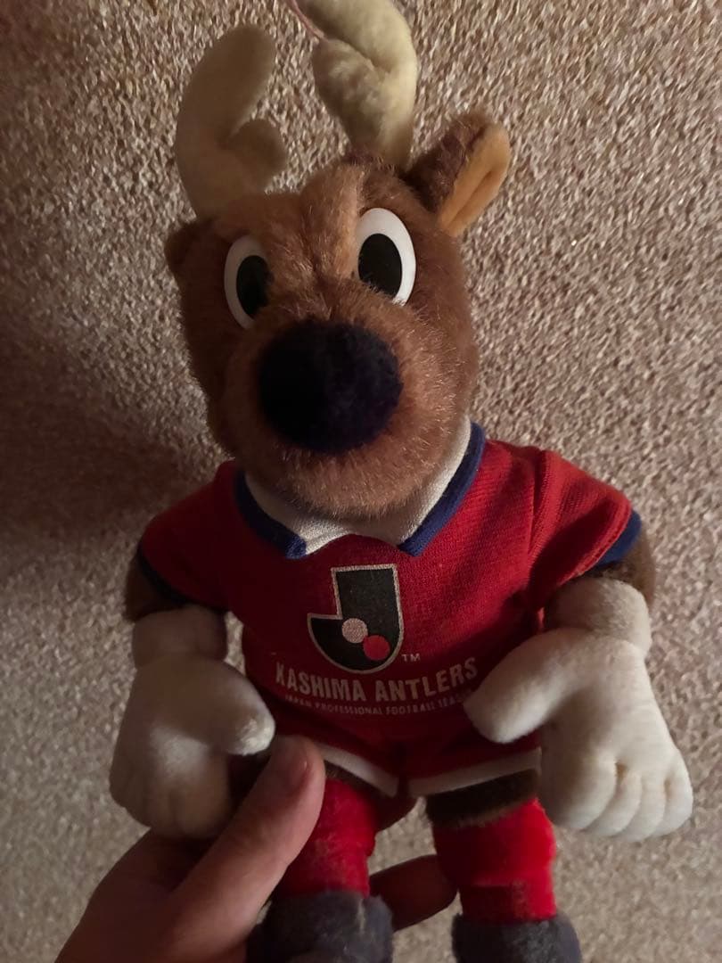 初代激レアKASHIMA ANTLERS 鹿のぬいぐるみ 約30cm