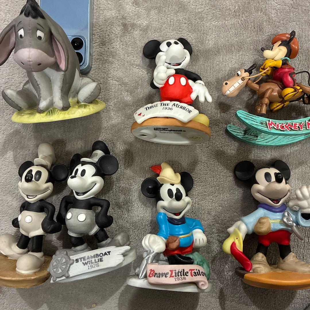 ディズニー公式フィギュアセット　陶器　ヴィンテージ