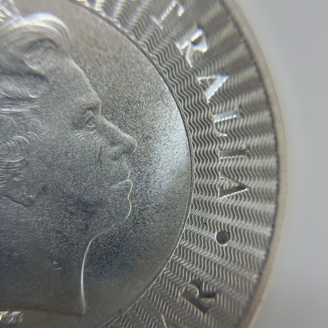 【純銀】オーストラリア　カンガルー 銀貨　1oz ケース付き　⑥