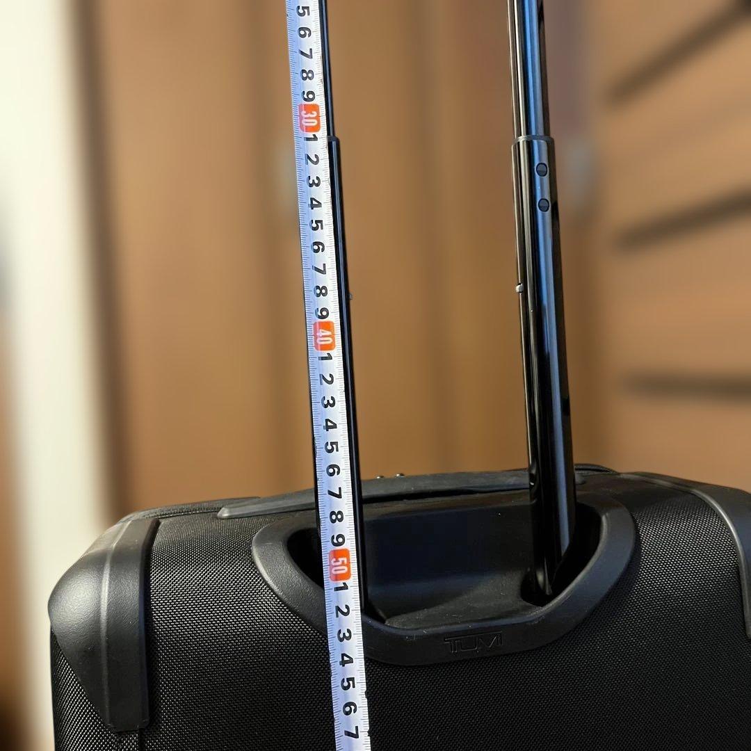 美品 TUMI キャリーケース 220211D2U 2輪　黒ナイロン