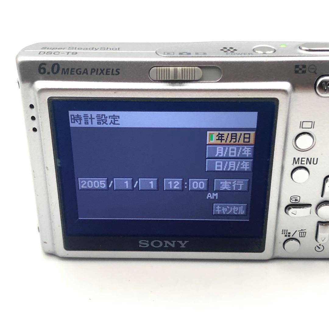 【完動品】SONY Cyber-shot DSC-T9 コンデジ デジカメ
