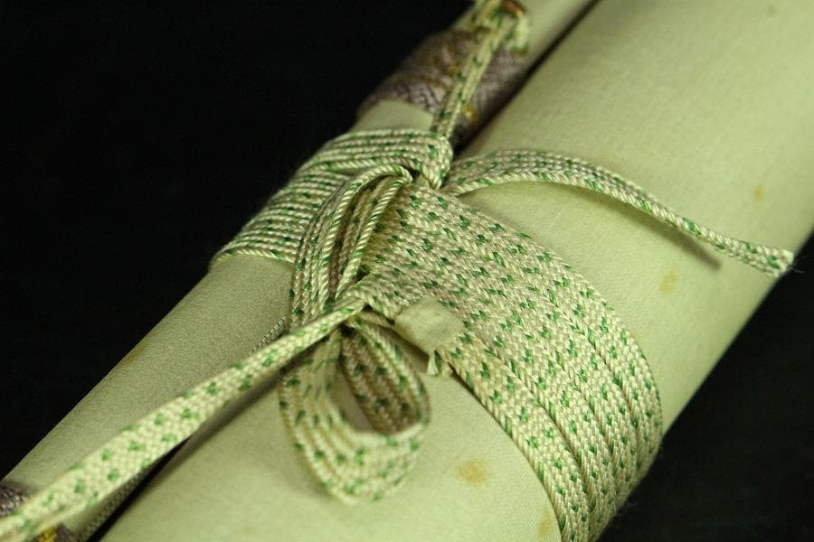 大田垣蓮月 筆 春月乃 和歌 軸(K-YC543)