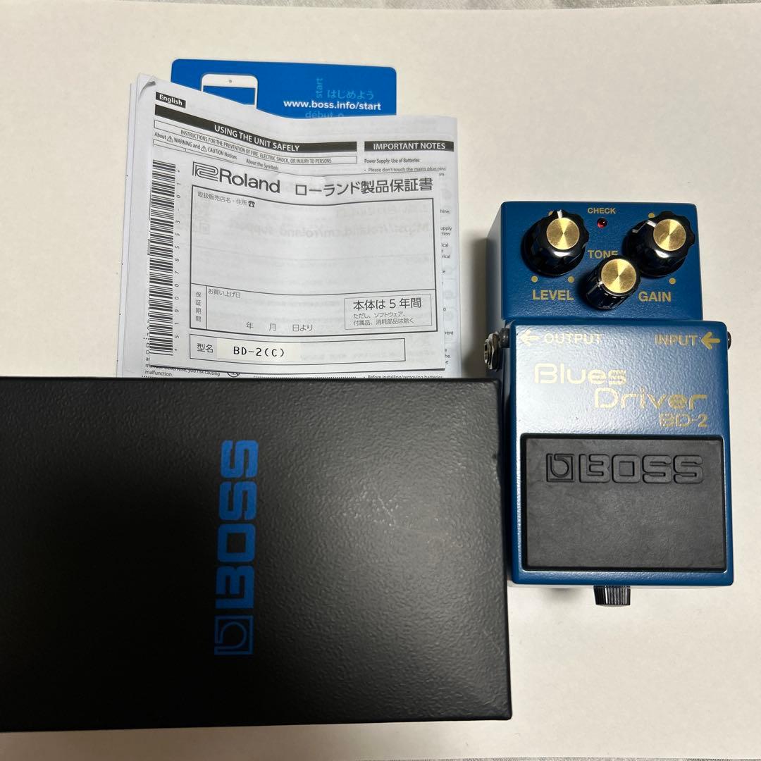 ギター BOSS Blues D BD-2 mod keeley