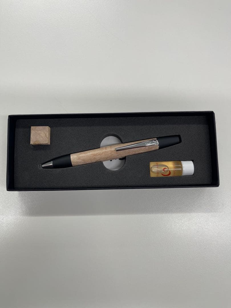 野原工芸　板谷楓　ボールペン　ロータリー　シルバー　新型