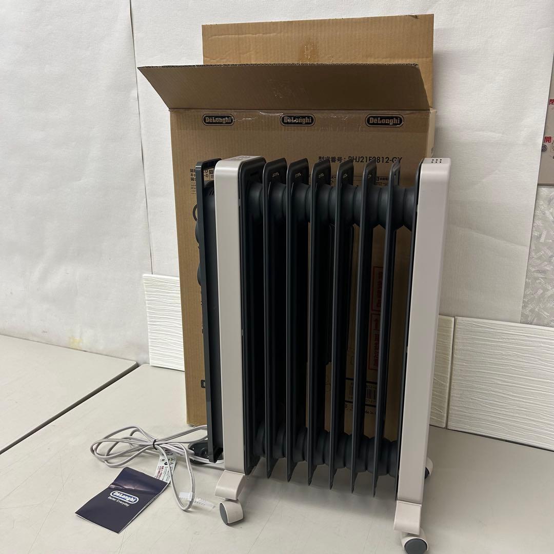 デロンギ　VertiCaldo オイルヒーター　RHJ21F0812-GY