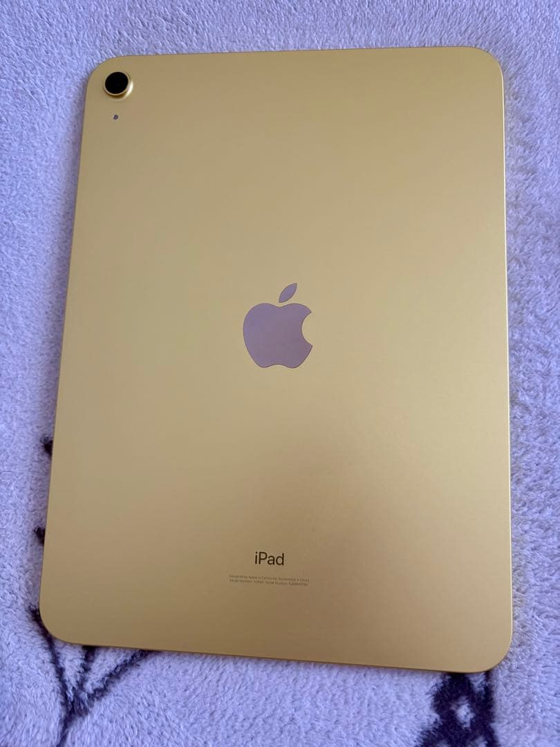 Apple iPad ゴールド-10代